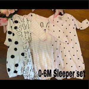 0-6 Month Sleeper Set